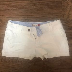 White Shorts